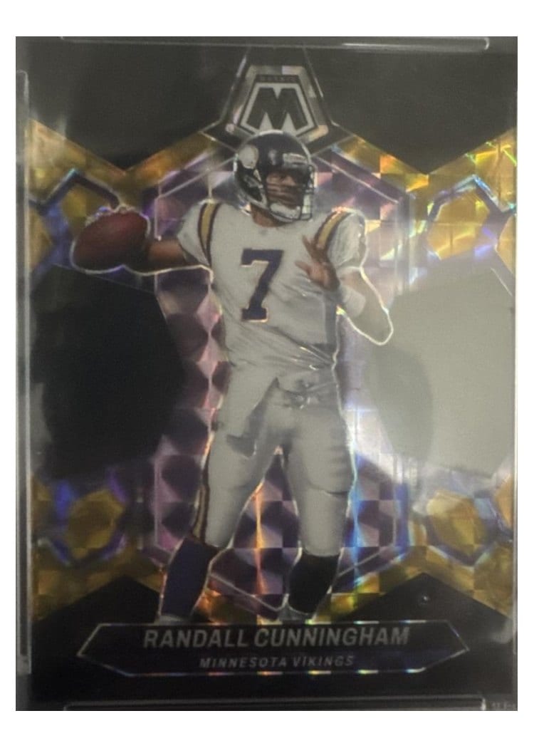 2024 Panini Mosaic Base Set Randall Cunningham Black Gold Choice #241 card