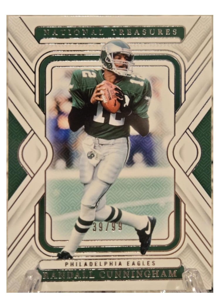 2024 Panini National Treasures Base Set Randall Cunningham #81 card