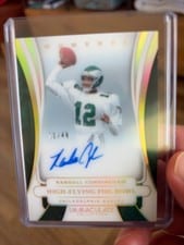 2025 Panini Immaculate Immaculate Moments Autographs Randall Cunningham #14 card