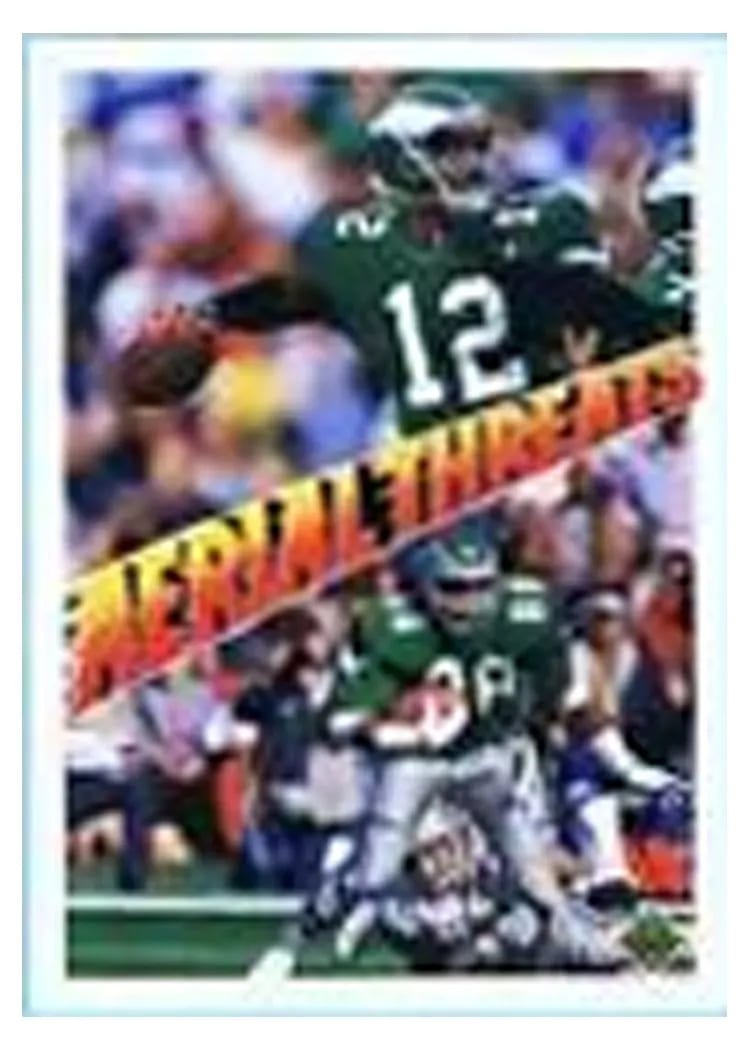 1991 Upper Deck Randall Cunningham / Keith Jackson #31 card