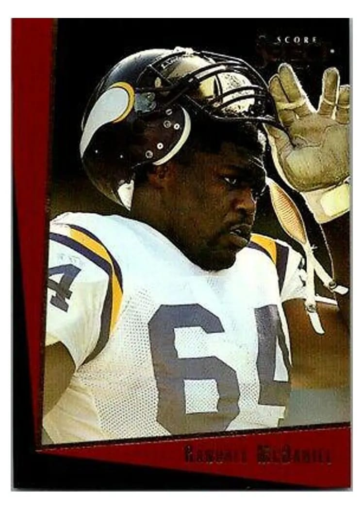 1993 Panini Select Randall McDaniel #47 card
