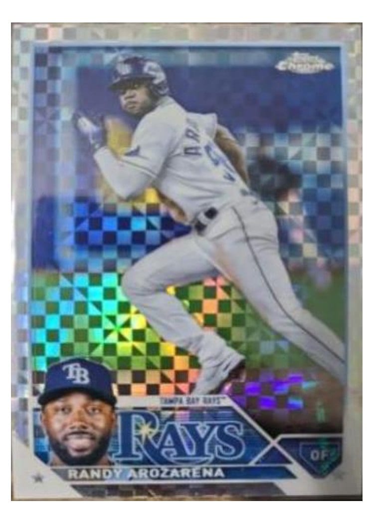 2023 Topps Chrome Base Set Randy Arozarena #59 card