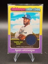 2024 Topps Heritage Clubhouse Collection Relic Randy Arozarena #CCR-RA card
