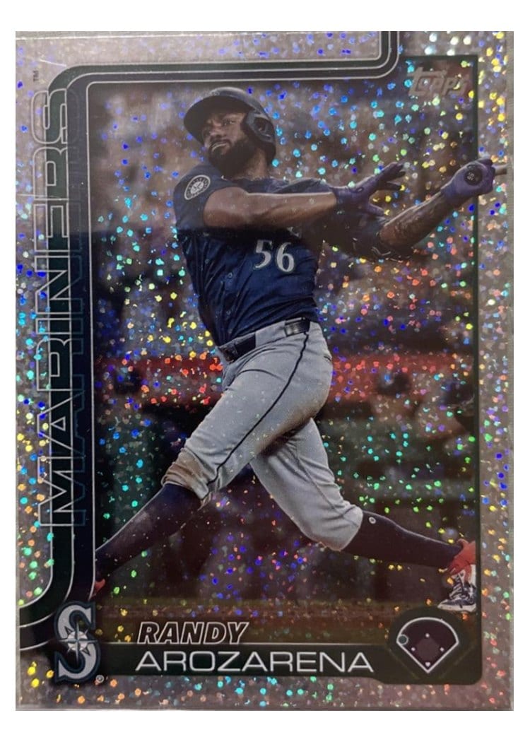 2025 Topps Base Set Randy Arozarena Confetti #111 card