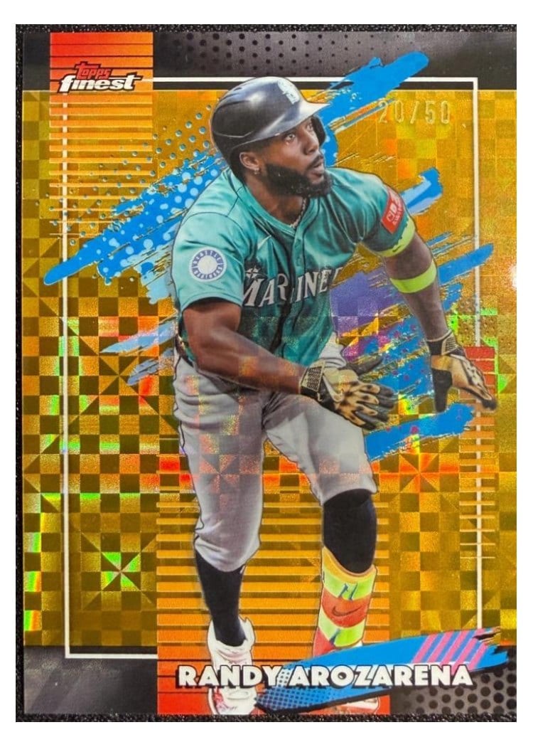 2026 Topps Finest Randy Arozarena #156 card