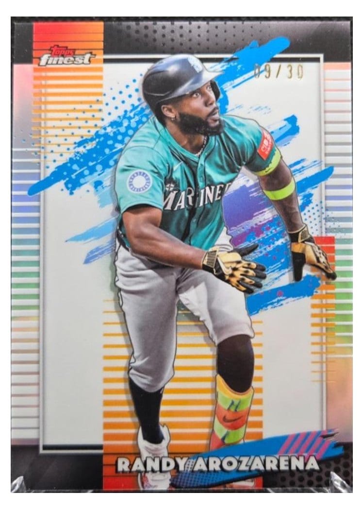 2026 Topps Finest Randy Arozarena #156 card