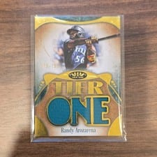 2026 Topps Tier One Tier One Relics Die-Cut Randy Arozarena #T1RD-RA card