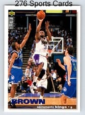 1995-96 Collector's Choice Base Set Randy Brown #105 card