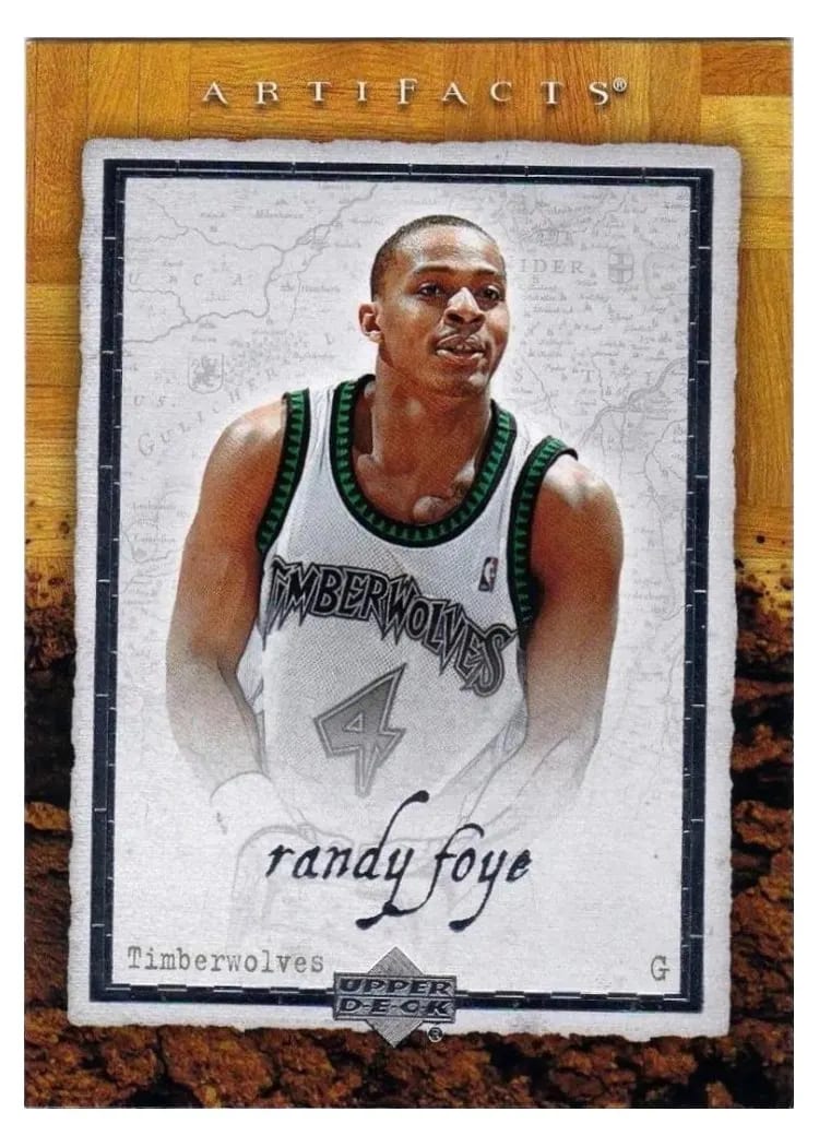 2007 Upper Deck Artifacts Randy Foye #55 card