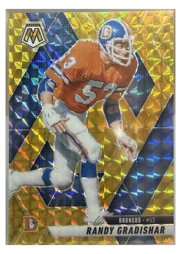 2025 Panini Mosaic Base Set Randy Gradishar Gold #178