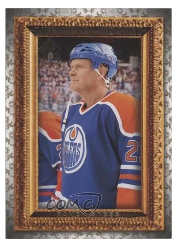 2020-21 SP Signature Edition Legends Life After Hockey Randy Gregg #LA-2 card