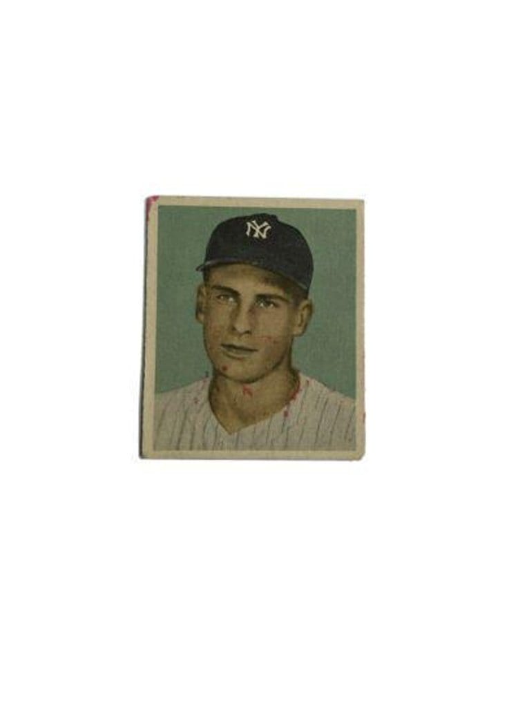 1949 Bowman Randy Gumpert #87 card