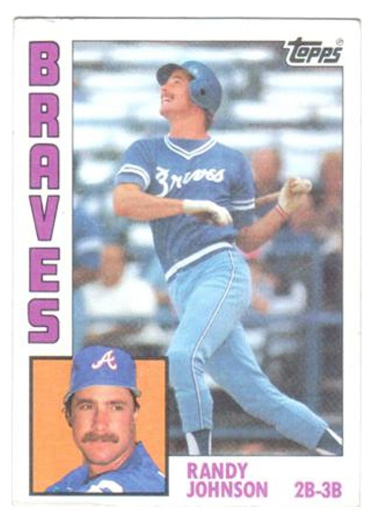1984 Topps Randy Johnson #289 card