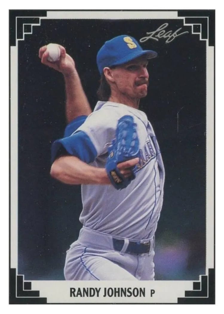 1991 Leaf Randy Johnson #319 card