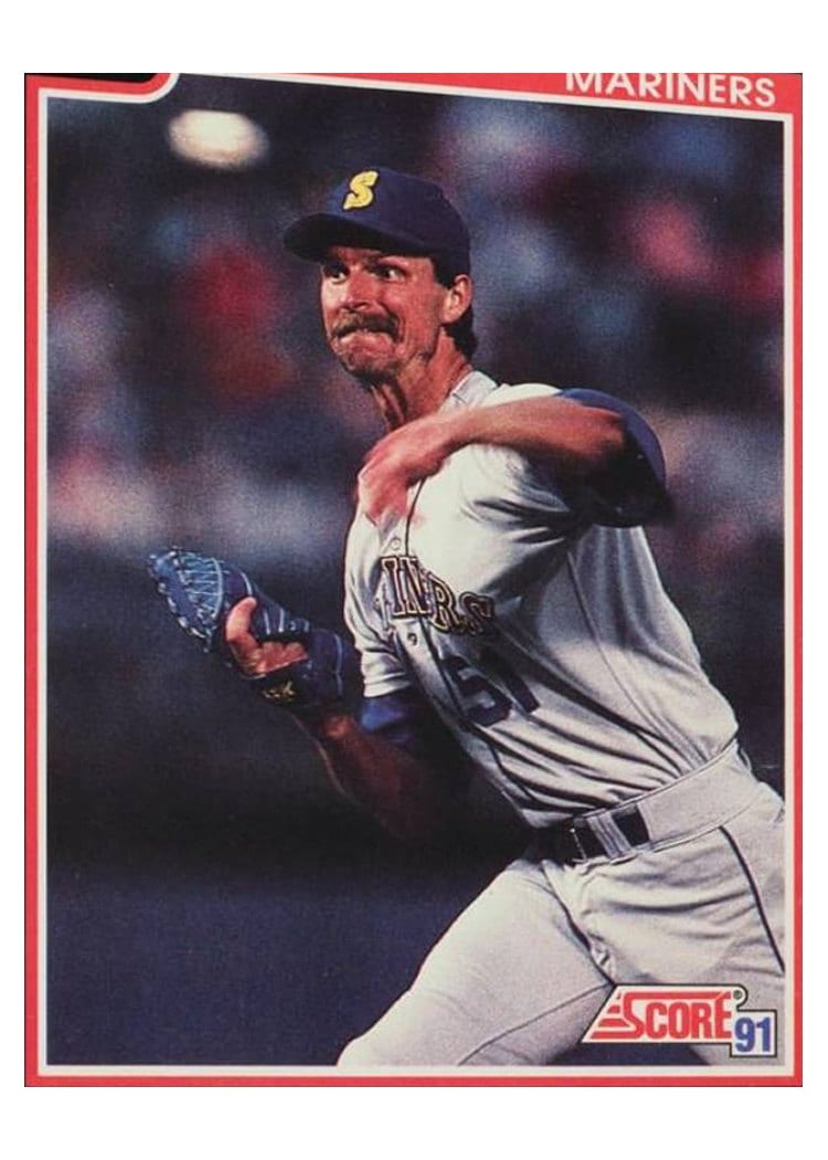 1991 Score Base Set Randy Johnson #290 card