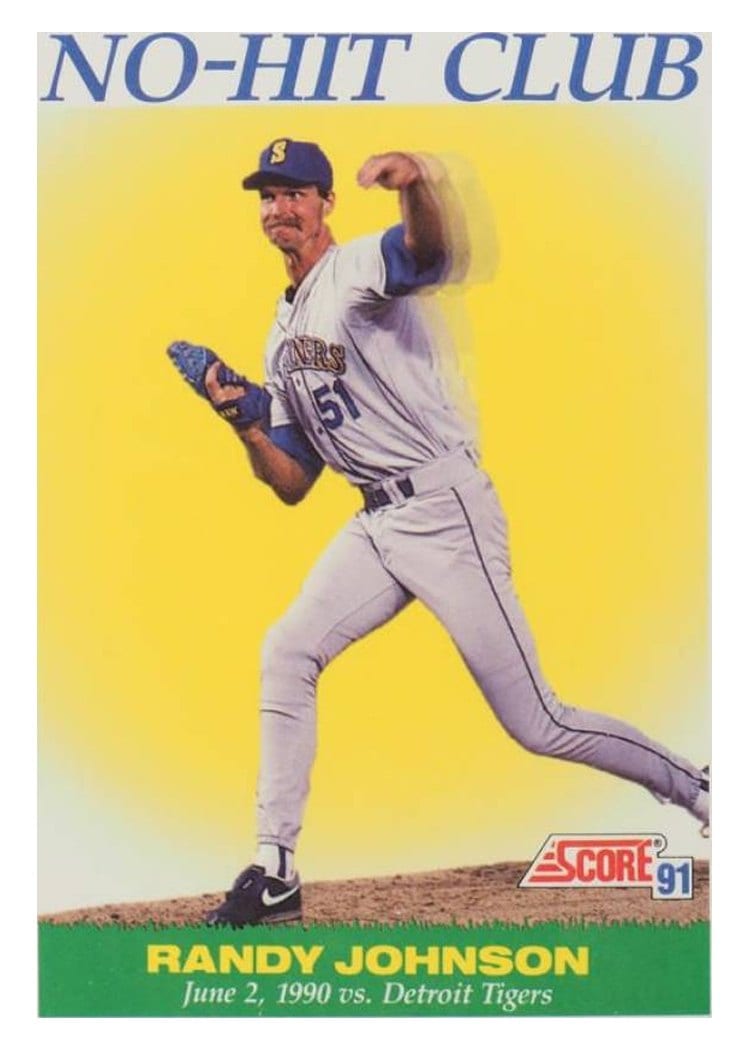 1991 Score Base Set Randy Johnson #700 card