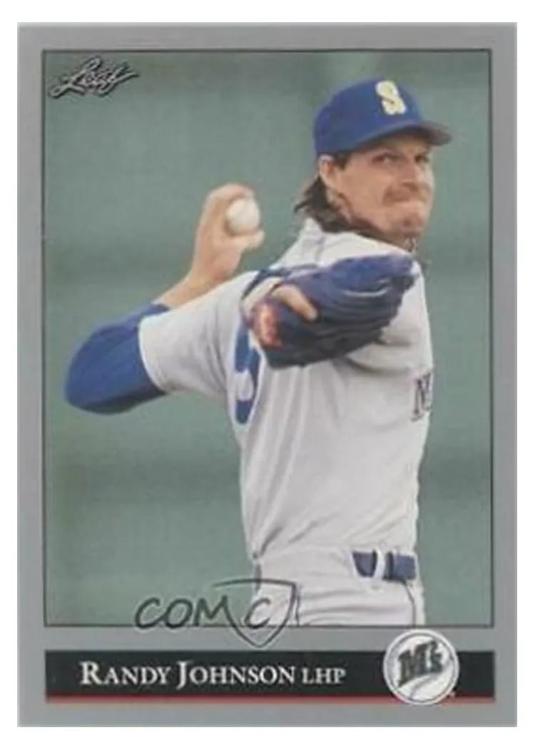 1992 Leaf Randy Johnson #302 card