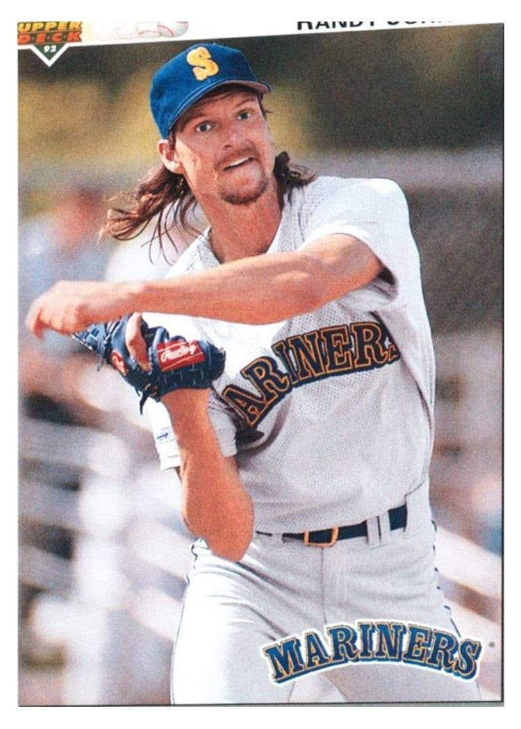 1992 Upper Deck Base Set Randy Johnson #164 card