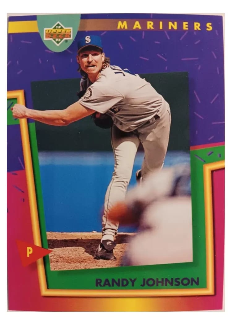 1993 Upper Deck Fun Pack Randy Johnson #115 card