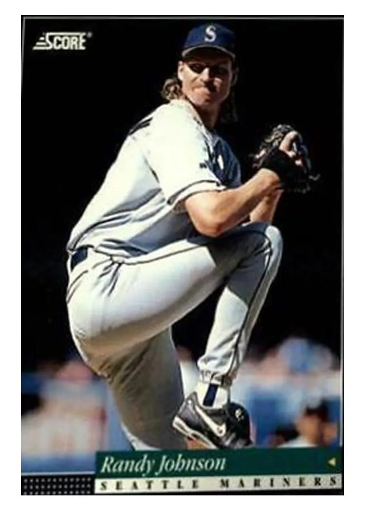 1994 Score Randy Johnson #33 card