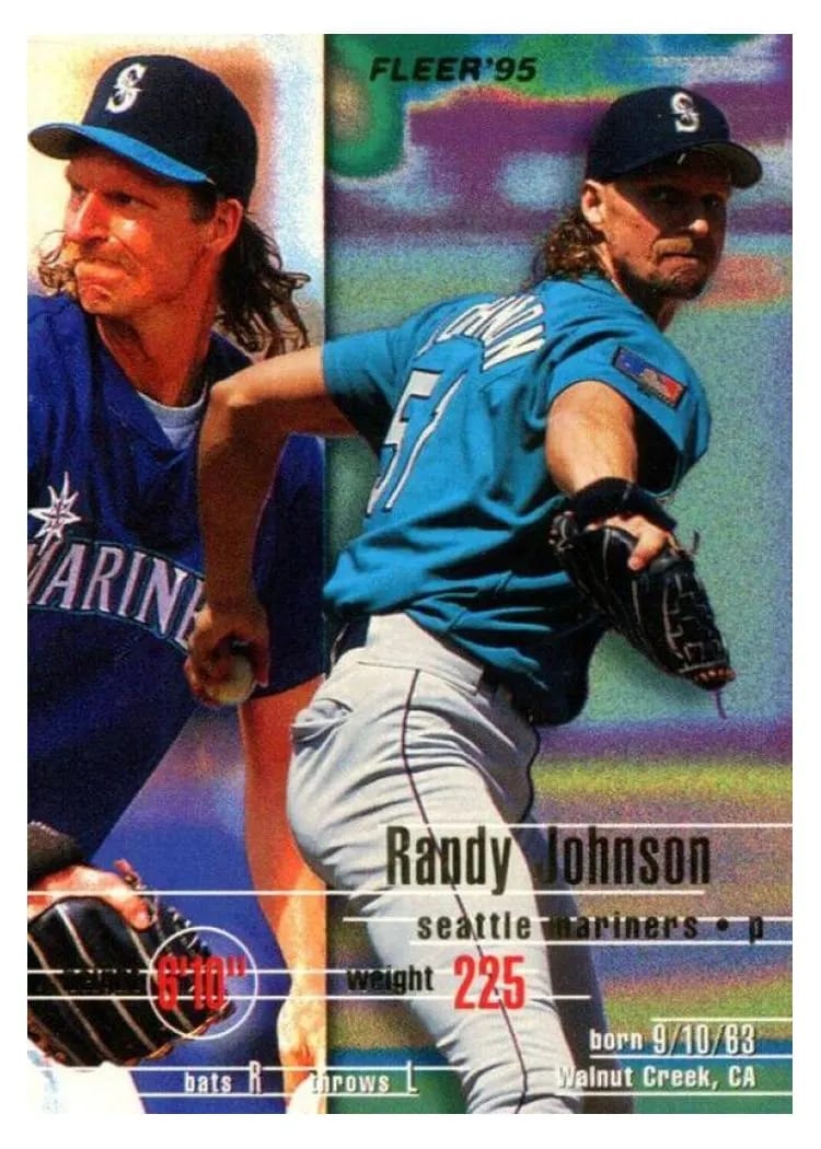 1995 Fleer Randy Johnson #271 card