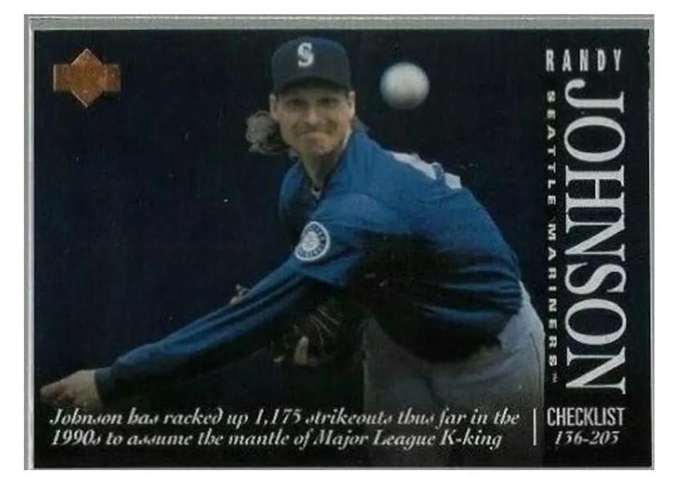 1995 Upper Deck Special Edition Randy Johnson #4 card