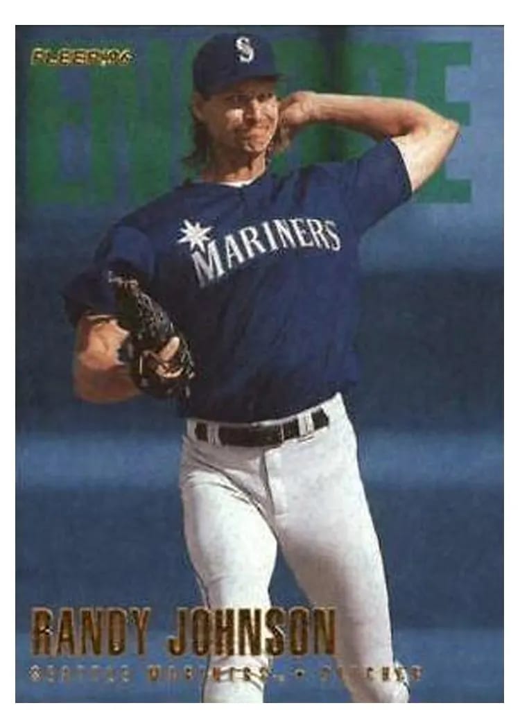1996 Fleer Update Randy Johnson #U227 card