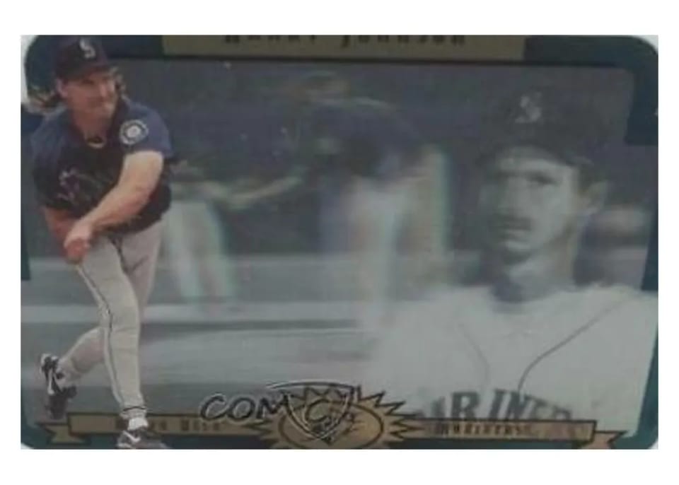 1996 Spx Randy Johnson #56 card