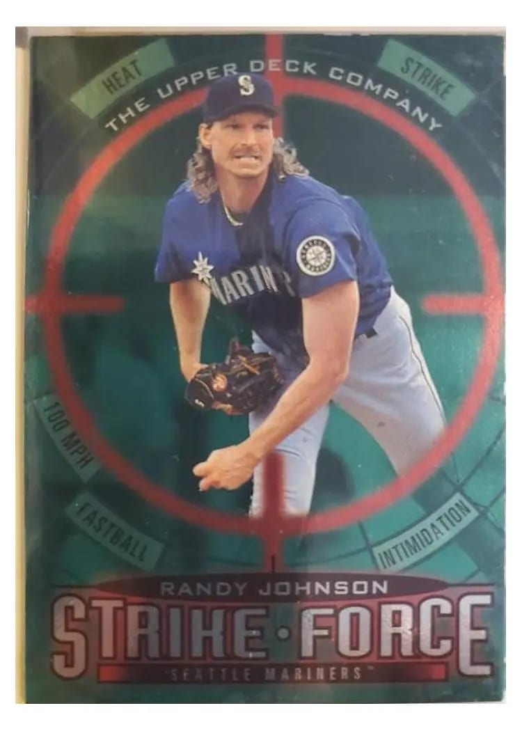 1997 Upper Deck Randy Johnson #72 card
