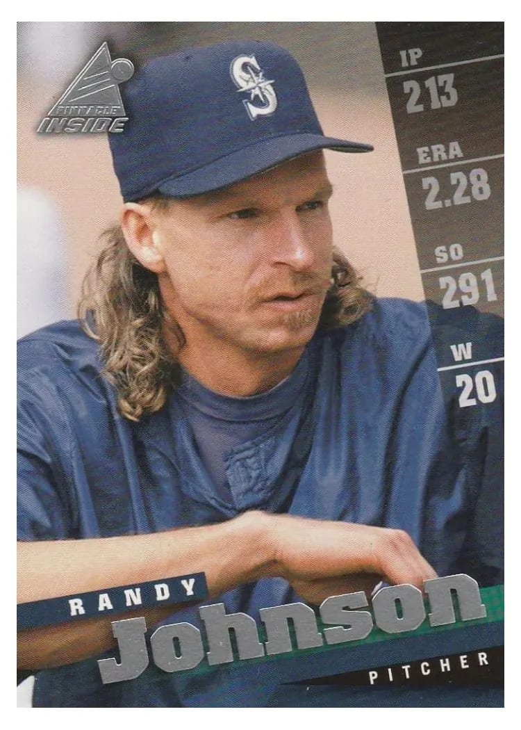 1998 Pinnacle Inside Randy Johnson card