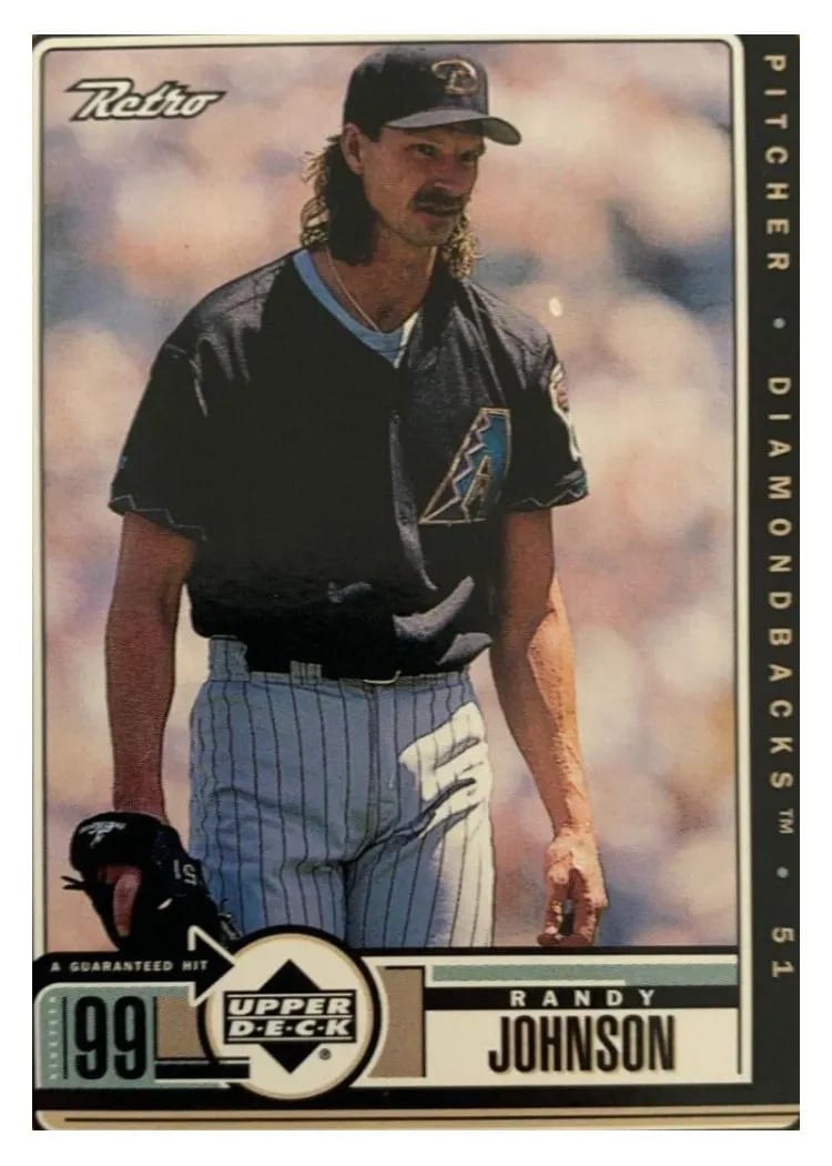 1999 Upper Deck Retro Randy Johnson #4 card