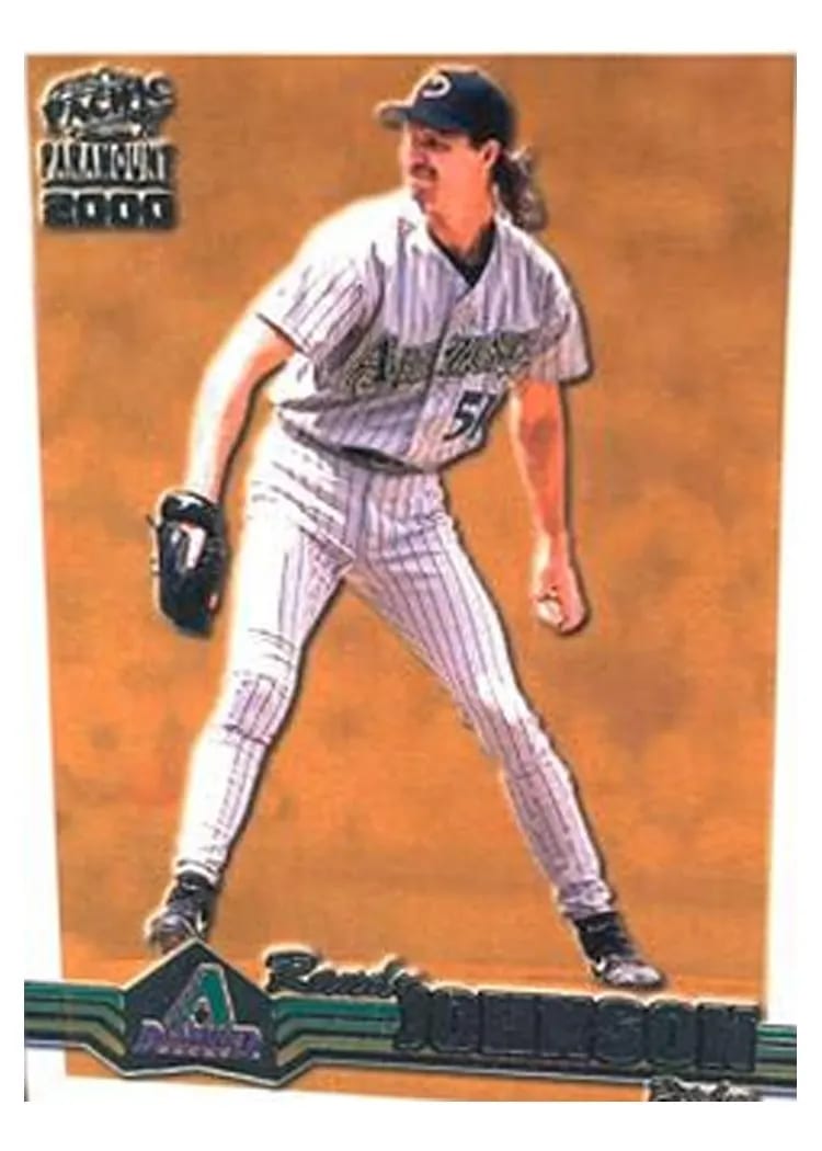 2000 Pacific Paramount Randy Johnson #13 card