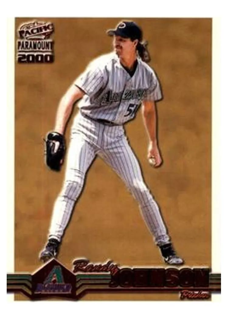 2000 Pacific Paramount Randy Johnson #13 card