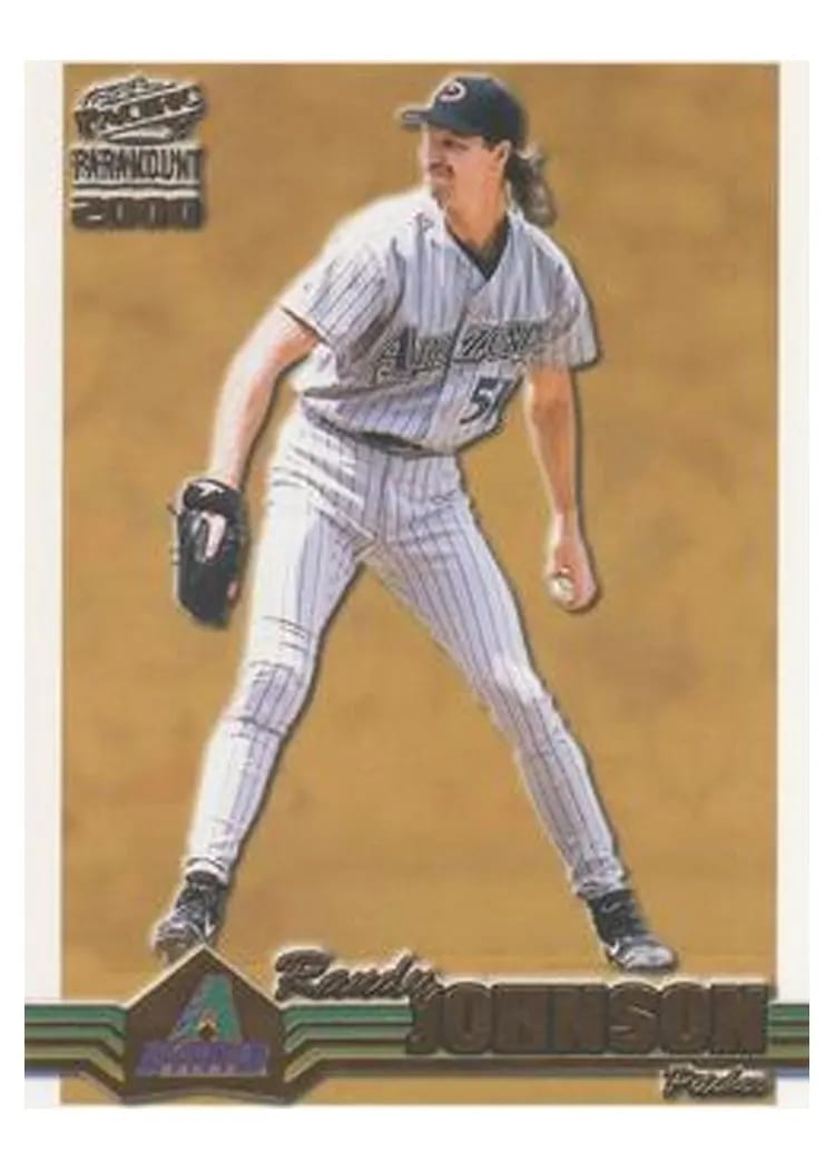 2000 Pacific Paramount Randy Johnson #13 card