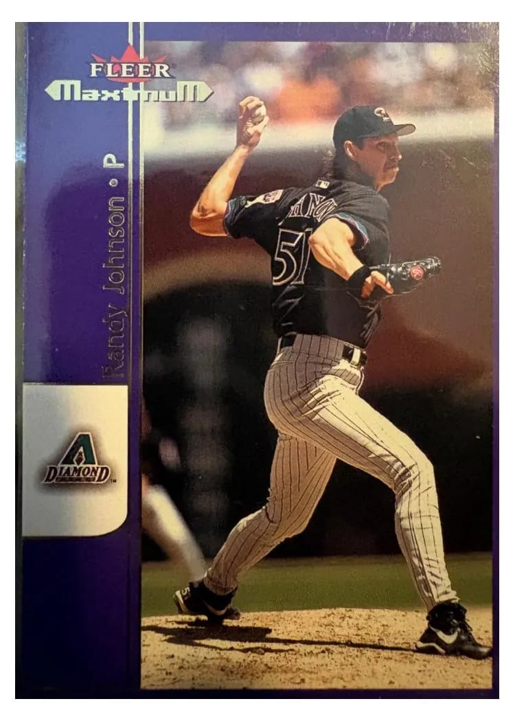 2002 Fleer Maximum Randy Johnson #13 card