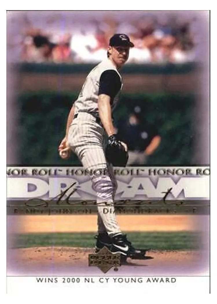 2002 Upper Deck Honor Roll Randy Johnson #29 card