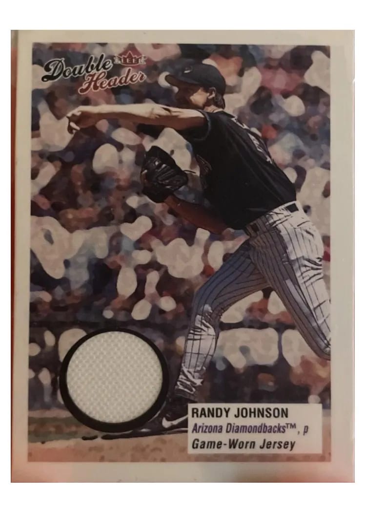 2003 Fleer Double Header Randy Johnson #124 card