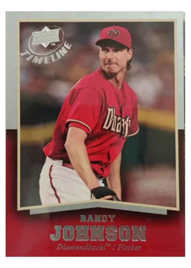 2008 Upper Deck Timeline Randy Johnson #26 card