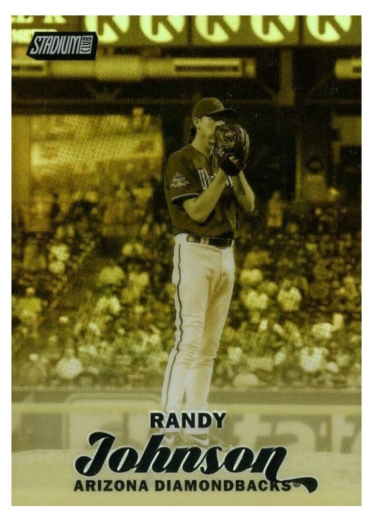 2017 Stadium Club Chrome Randy Johnson #SCC-8 card