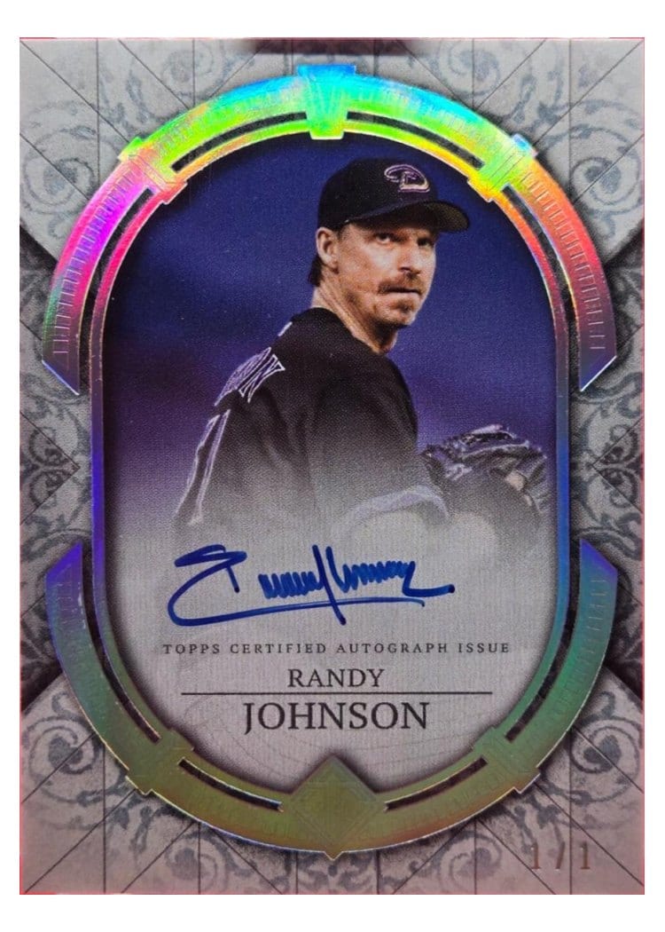 2024 Topps Transcendent Collection Autographs Randy Johnson #TCA-RJ card