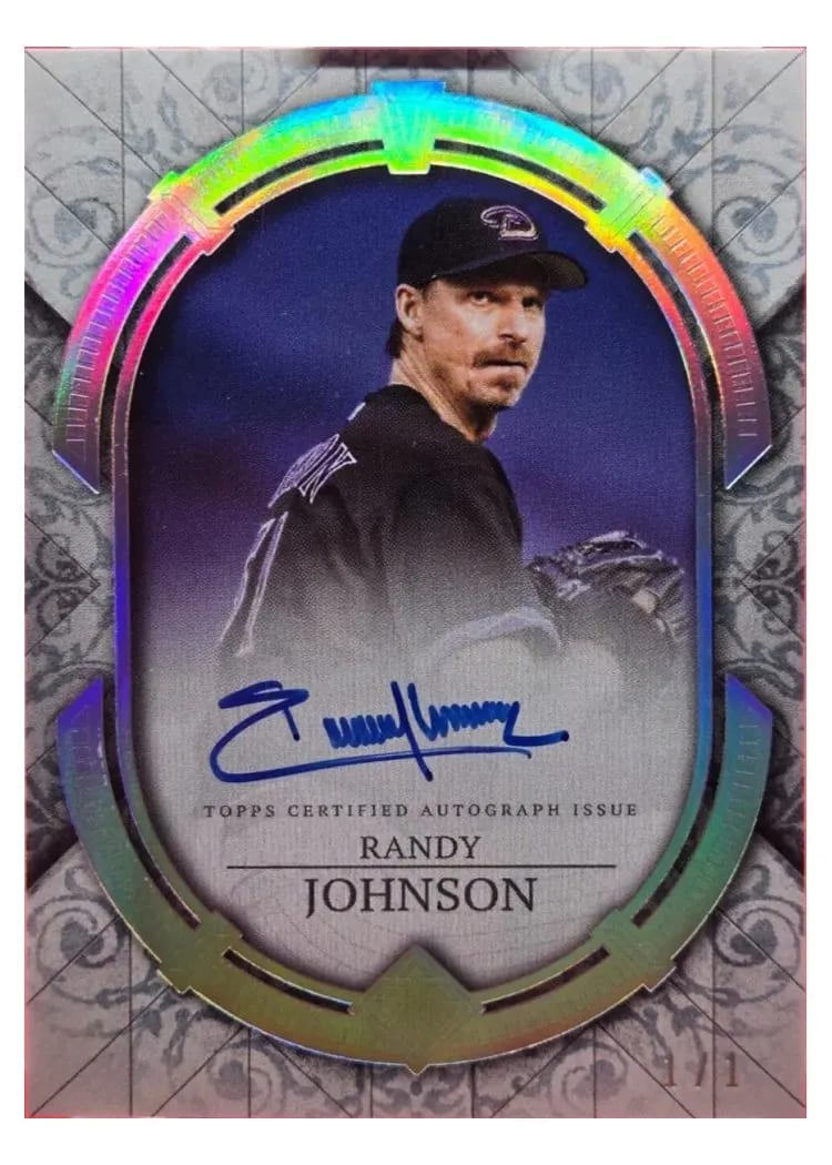 2024 Topps Transcendent Collection Autographs Randy Johnson #TCA-RJ card
