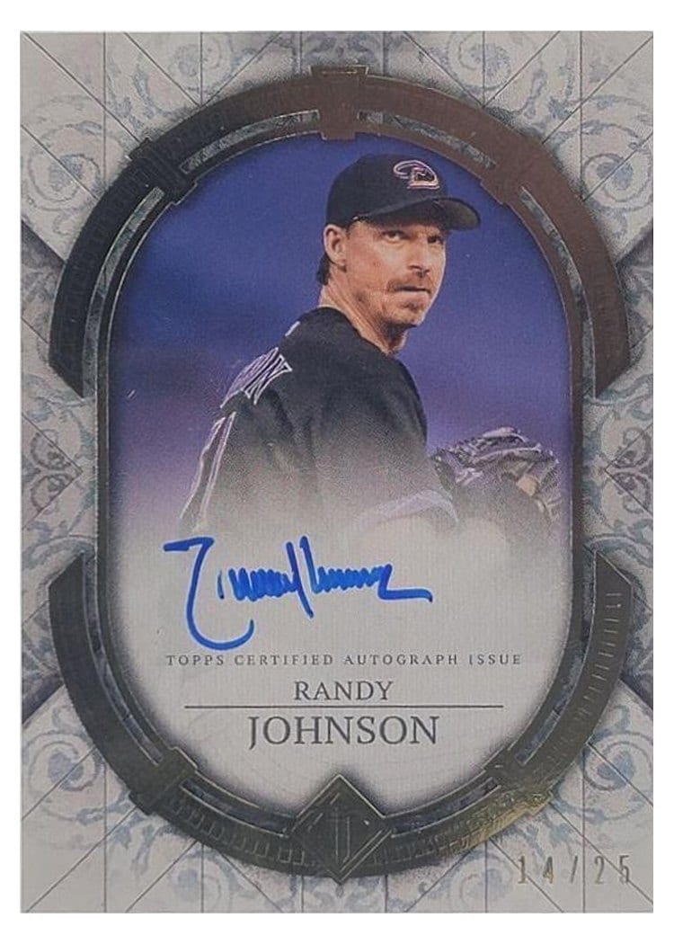 2024 Topps Transcendent Collection Autographs Randy Johnson #TCA-RJ card