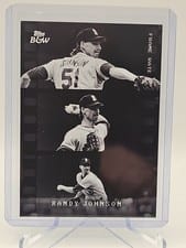 2025 Topps Black & White Frame Rate Randy Johnson #FR5 card