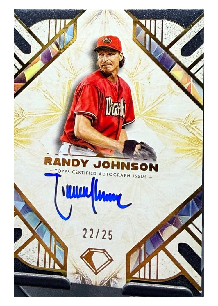 2025 Topps Diamond Icons Autographs Randy Johnson #AC-RJ card