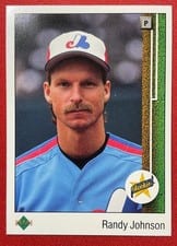1989 Upper Deck Randy Johnson: Star Rookie #25 card