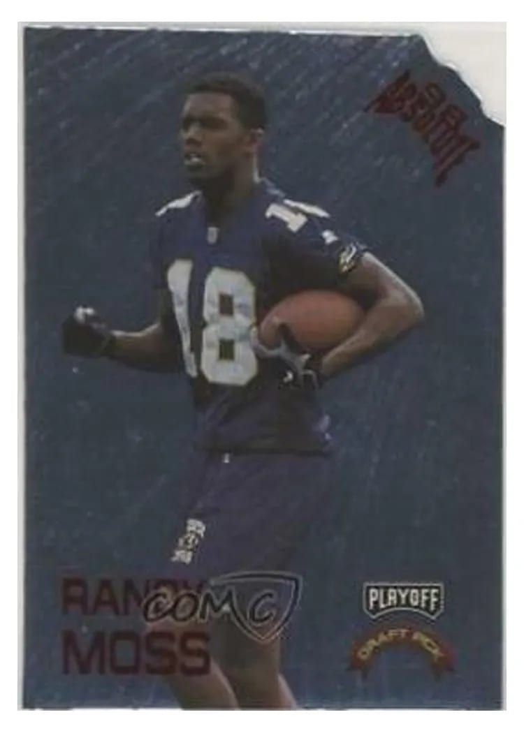 1998 Playoff Absolute Draft Picks Randy Moss #9 card