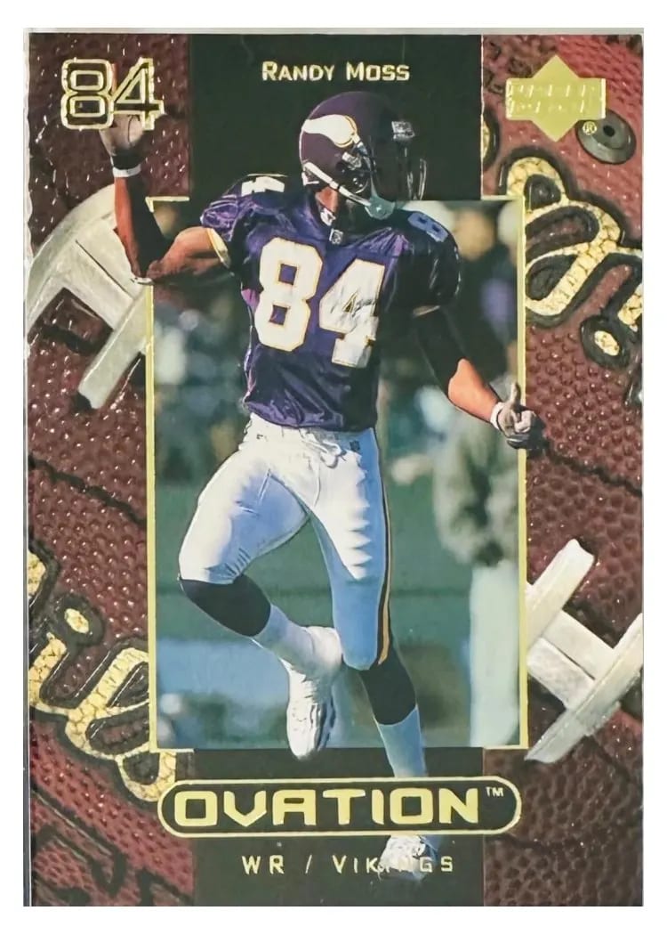 1999 Upper Deck Ovation Randy Moss #32 card