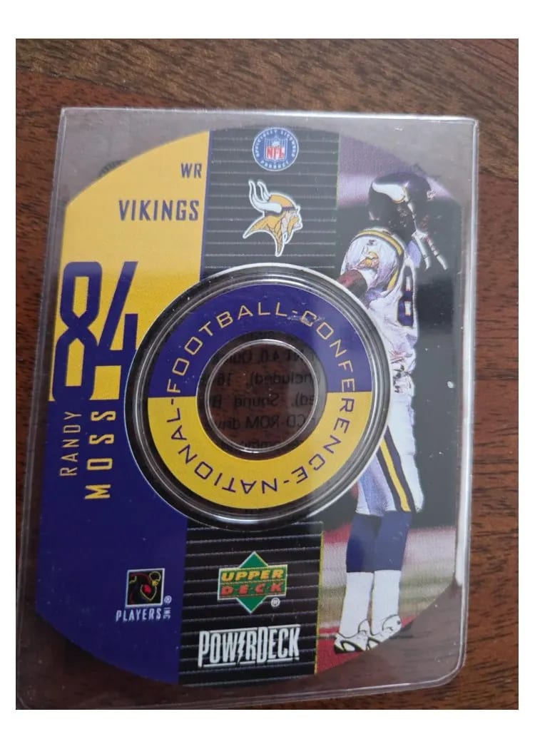 1999 Upper Deck Powerdeck Randy Moss card