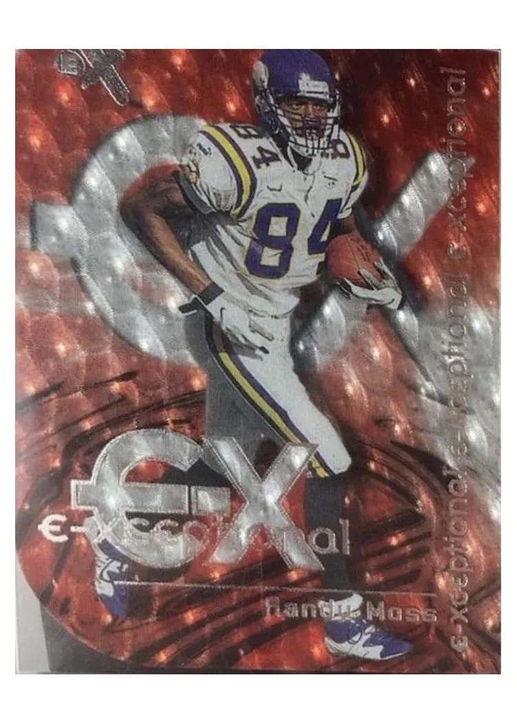 2000 Fleer E X Exceptional Randy Moss #10XC card