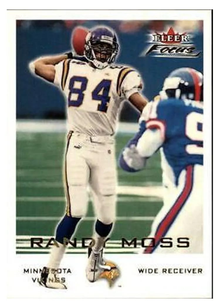 2000 Fleer Focus Randy Moss #15 card